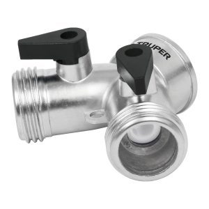 Conector "Y" de aluminio entrada 3/4"