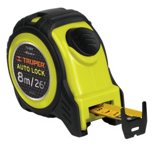 Flexómetro Auto Lock 8 m cinta 25 mm