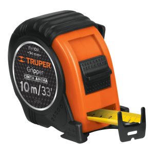 Flexómetro Gripper contra impacto 10 m cinta 32 mm