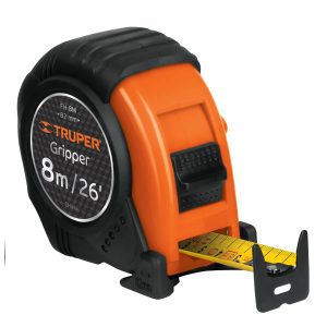Flexómetro Gripper contra impacto 8 m cinta 25 mm