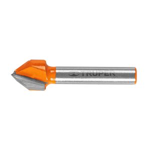 Broca para router corte en "V" 1/2"