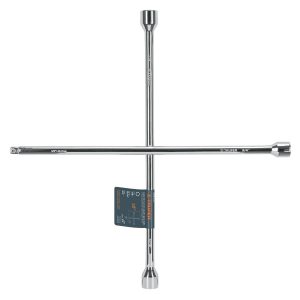 Llave de cruz 20" con entrada para dado de 1/2"