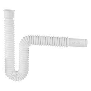 Céspol flexible p/lavabo y fregadero polipropileno blanco