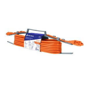 Extensión eléctrica de uso rudo 8 m 2x16 AWG