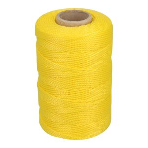 Carrete con 165 m de hilo para albañil amarillo Truper