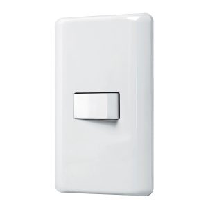 Placa armada con 1 interruptor de 3 vías