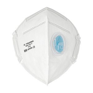 Respirador plegable N95 con válvula para partículas Truper