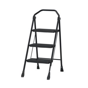 Escalera tubular plegable 3 peldaños Truper