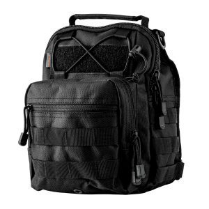 Mochila táctica multiusos negra Truper