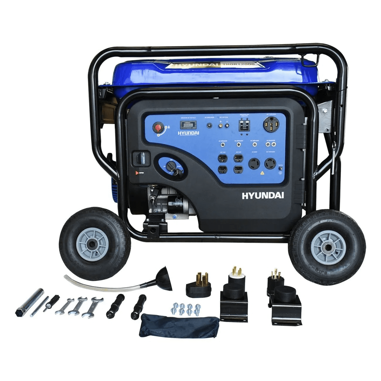 Generador Profesional Hyundai 11.5KW C/Motor 22 HP 110V/220V – THOR12000