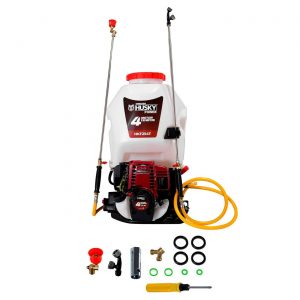 Fumigadora Aspersora Swedish Husky Power 4 Tiempos Doble Varilla 25 Litros 1.2 Hp 35.8 Cc