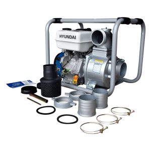 Bomba De Agua Autocebante Hyundai 13.1 Hp 4"×4" 4 Tiempos