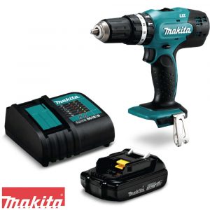 BARRENO PERC MAKITA DHP453X10 C MARTILLO DE 1/2 DE 18 VOLTIOS