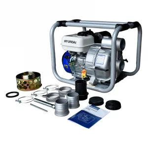 MOTOBOMBA AUTOCEBANTE TRASH PARA LODOS HYUNDAI 7 HP 3X3 4 TIEMPOS