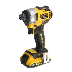 ATORNILLADOR DE IMPACTO INALAMBRICO ATOMIC 1/4 PULG 20 VOLT BRUSHLESS BATERIA GRATIS DeWalt