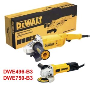 COMBO DE 2 PULIDORAS 1 DE 9 PULGADAS DWE496-B3 2600WATTS Y 1 DE 4-1/2 DWE750-B3 750WATTS MARCA DEWALT
