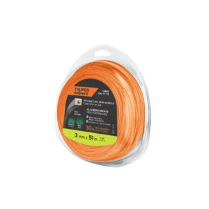 Hilo cuadrado dual p/desbrozadora 3mm x 51m blíster Truper EXPERT
