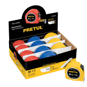 FLEXOMETRO 5.5 M CINTA 25 MM PRETUL