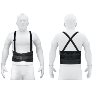 Faja lumbar con tercer cinturón talla M Truper