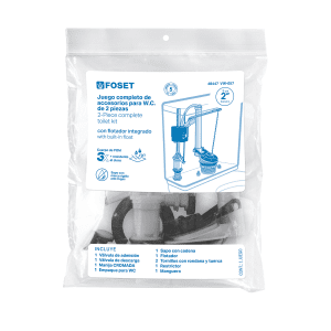 Juego accesorios para WC 2" flotador compacto FOSET