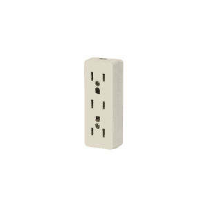 MULTICONTACTO TRIPLE PARA EXTENSION 2 POLOS + TIERRA Volteck