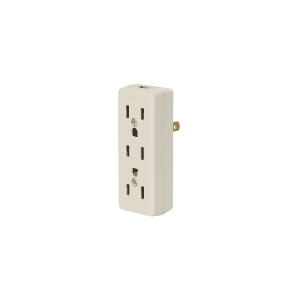 MULTICONTACTO TRIPLE 2 POLOS + TIERRA VOLTECK