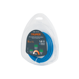ROLLO DE HILO PARA DESBROZADORA 1.6 MM X 15 M TRUPER