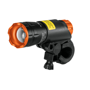 LINTERNA DELANTERA 100 LM PARA BICICLETA CON 3 PILAS AAA Truper