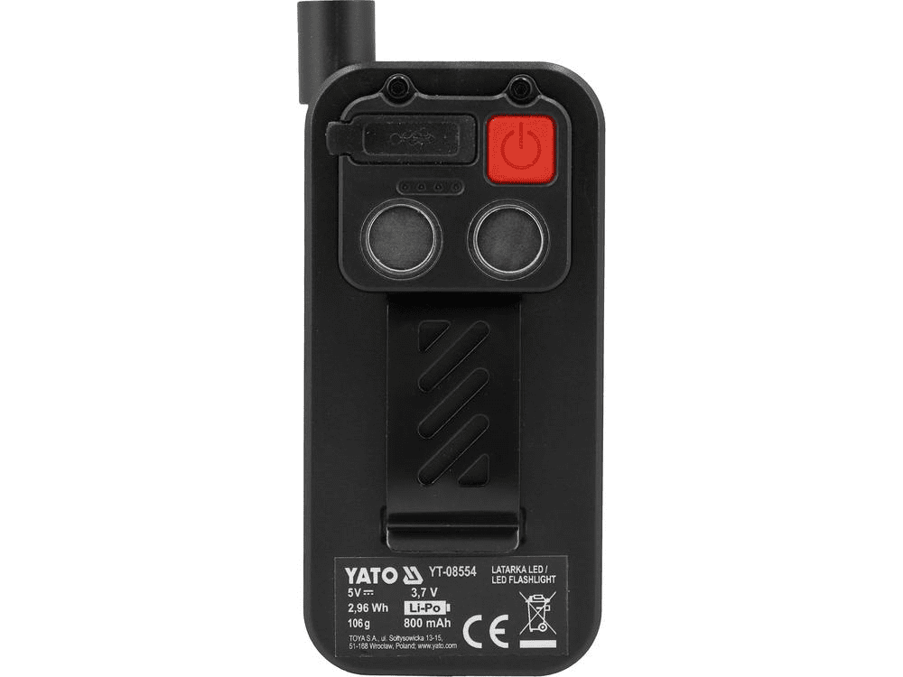 Linterna 600lm 3 en 1 Yato - Imagen 2