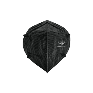 RESPIRADOR PLEGABLE N95 NEGRO PARA POLVOS Y PARTICULAS Truper