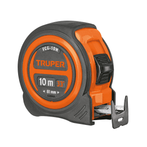 (FLEXIMETRO) CINTA METRICA COMPACTO 10 M CINTA 25 MM Truper