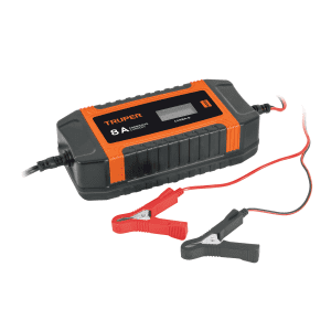 Cargador / mantenedor de 8A para baterías de 12V/24V TRUPER